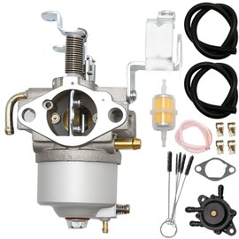 Carb Carburetor Replacement for Yamaha Golf Cart Drive G16 G17 G18 G19 G20 4-Cycle Gas Car 1996 1997 1998 1999 2000 2001 2002 JN6-13567-00 JN3-14101-00 JN6-14101-10 JN6-14101-14 17557 17555 Carb