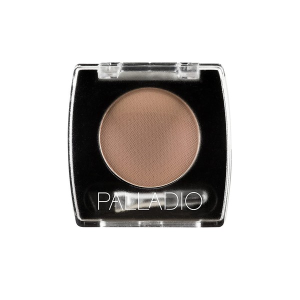 Palladio Brow Powder for Eyebrows, Taupe, Soft and Natural Eyebrow Powder with Jojoba Oil & Shea Butter, Helps Enhance & Define Brows, Compact Size for Purse or Travel, Includes Applicator Brush