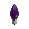 EZLS C7 Opaque Purple SMD LED Bulb - Smooth C7