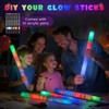 LovesTown 20PCS Foam Glow Sticks, LED Glow in the Dark