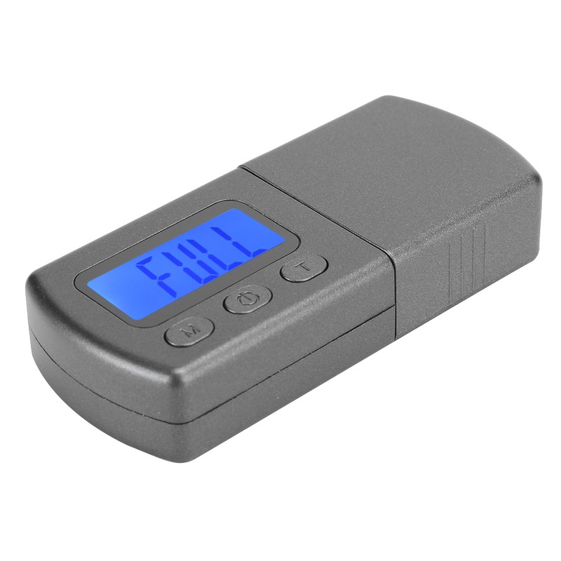 Compact Digital Turntable Stylus Force Scale Gauge with Calibration Weight