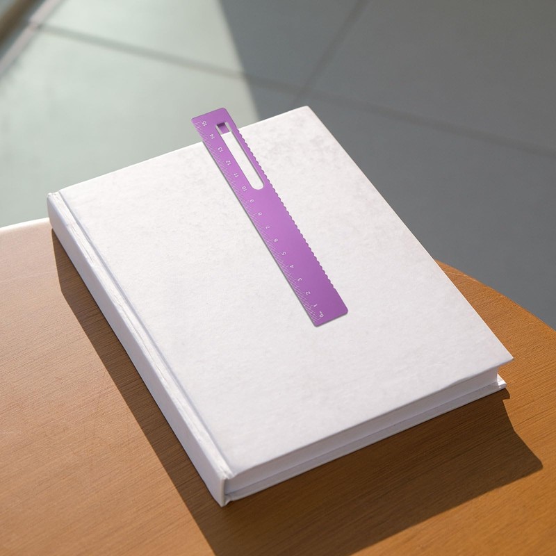 sourcing map Straight Ruler 15cm Metric Metal Aluminum Alloy Measuring