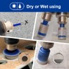 SHDIATOOL Tile Diamond Drill Bits Kit, Porcelain Hole Saw Sets,