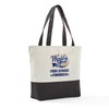 CafePress Food Service Manager Wb Navytan 01 Canvas Tote Top