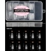 Soft Gel Nail Tips Medium Coffin, 120PCS Pre Buff Full