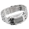 Men's Watch Fashion Exquisite Waterproof Alloy Men's LED Watch with