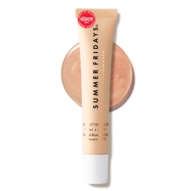 Summer Fridays Lip Butter Balm Edición Limitada, Tono Toasted Marshmallow, con Toque de Brillo Dorado, 15g