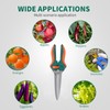 Long Nose Pruner Stainless Steel Pruning Shears with Spring Garden