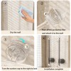 Cciphy Adjustable Self Adhesive Paper Towel Holder Under Cabinet, Suction