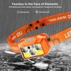BeaMystGear Headlamp Rechargeable LED, 800 Lumens with Red & White