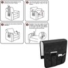 5 Pockets Couch Organizer Remote Storage Holder Sofa Chair Arm