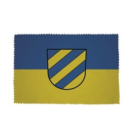 U24 Brillenputztuch Plochingen Fahne Flagge Glasreinigungstuch Microfasertuch