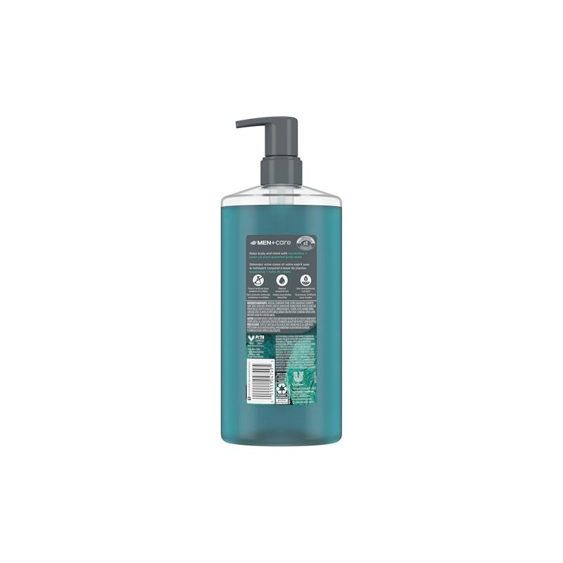 Dove Men Care Gel Baño Aceite Eucalipto Cedro Reconstruir Piel