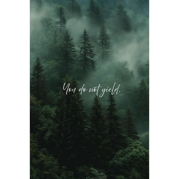 You Do Not Yield - ToG Quote A5 Notepad: Throne