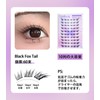False eyelash bundle, natural false eyelashes, false eyelash part, no