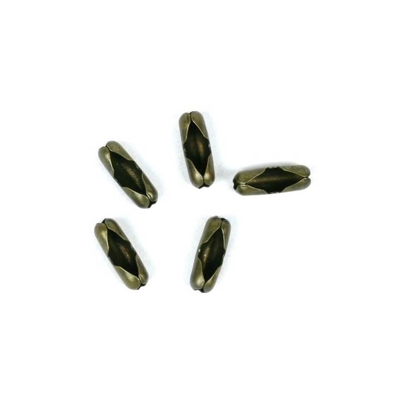 Jandorf Chain Connector Antique Brass #6 (Pack of 5)