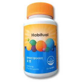 Habitual Wisely Vitality Recharge Multivitamin for Men 2 Months / 해비추얼 와이즐리 활력충전 멀티비타민 포맨 2개월