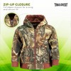 TrailCrest by Treel - Conjunto de sudadera de algodón con
