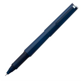 Sailor TUZU Gel Ink Ballpoint Pen, 0.5mm Fine Point (Black), Natural Fit Grip, Limited Edition Clear Navy, 82-0241-142