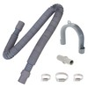 Universal Drain Hose Extension Kit, Stretchable Replacement or Extension Waste