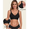 Vinfact - brasier de lactancia ajustable con manos libres, para