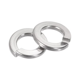 sourcing map Split Lock Washer, 5/16-Inch 304 Stainless Steel Spring Lock Washer 30pcs