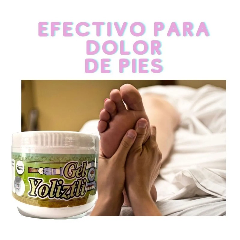 Gel Yoliztli Con Alcanfor, Mentol, Trementina De Pino.