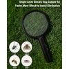 Faicuk Bug Zapper Racket Battery-Powered Single-Layer Grid Fly Swatter for