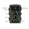 1080P 36MP Trail Game Camera IP66 Waterproof Infrared Induction Hunting