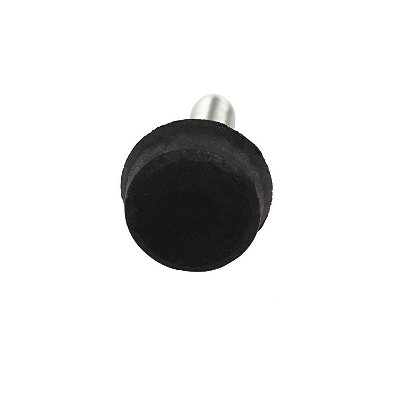 Sourcingmap M6x25mm Thread 32mm Height Screw On Furniture Glide Adjustable