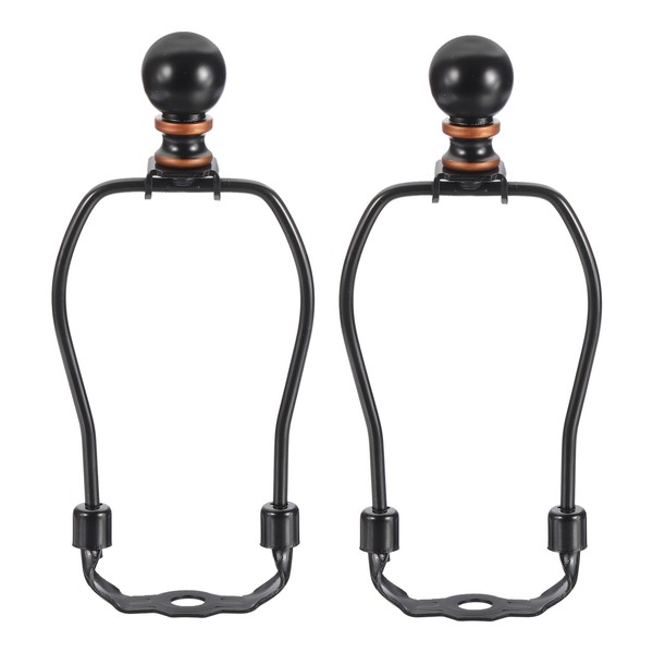 PATIKIL 5 Inch Lamp Harp Kit with Finial, 2 Set