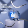 Compatible with Dymo LetraTag Refills Label Maker Tape 91331 White