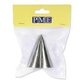 PME JEM Giant Rose Piping Nozzle no. 127D, Silver, 7 x 9 x 3 cm