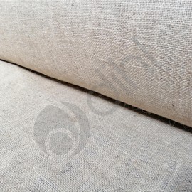 Dihl 110cm x 1m Natural Hessian Craft Fabric, 1.1m Wide Food Grade Jute Burlap Material, 10 Oz, 340GSM, Upholstery Cloth, Arts & Crafts, Decorative