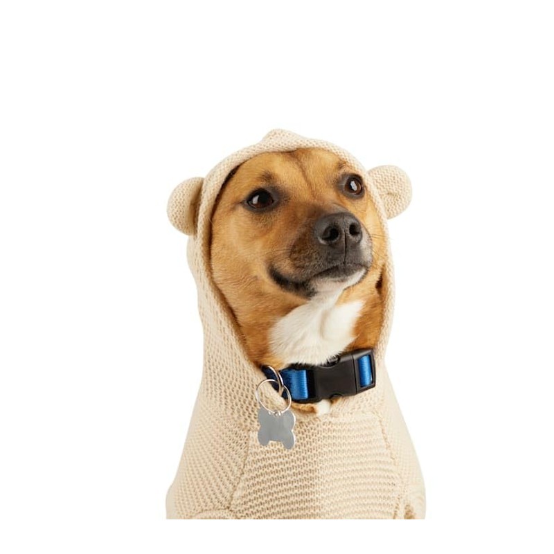Youly Teddy Sweater for Dogs, X-Small, Brown