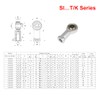 HiPicco SI8T/K Rod End Bearing, 4pcs 8mm Bore Self Lubricating