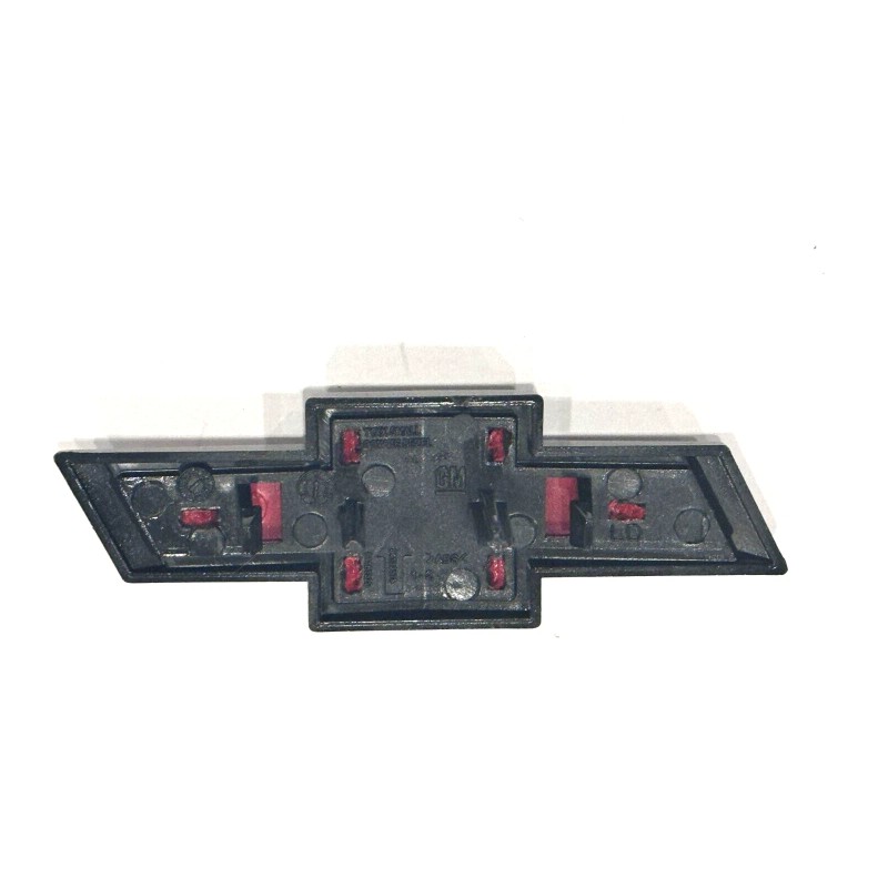 GM Front Small Black Red Bowtie for 2019-2024 Chevy Silverado