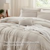 Bedsure Bedsure Queen Comforter Set - 4 Pieces Pinch Pleat