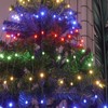 Christmas Tree Decorative Lights String Garden Layout Waterfall Lights Party
