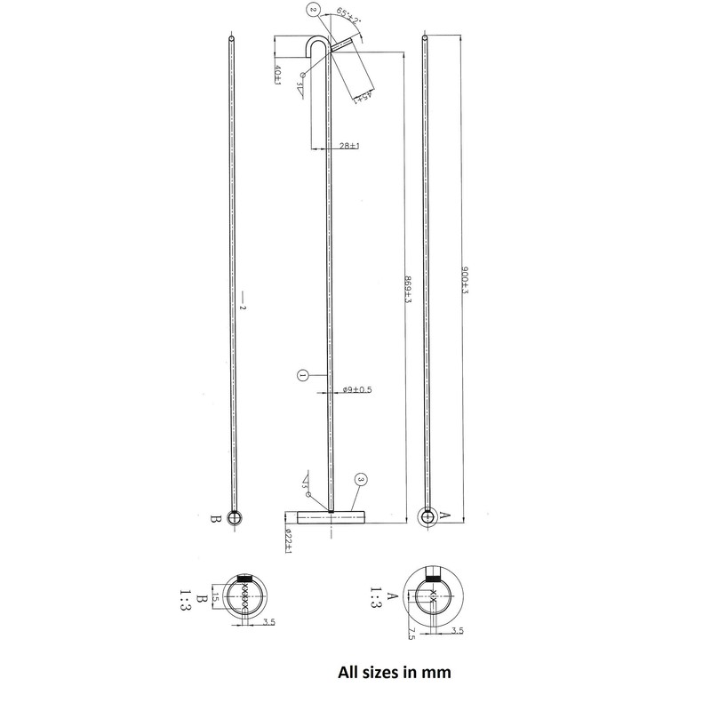 Mytee Products (2 Pack) Heavy Duty Chrome Fifth Wheel Pin