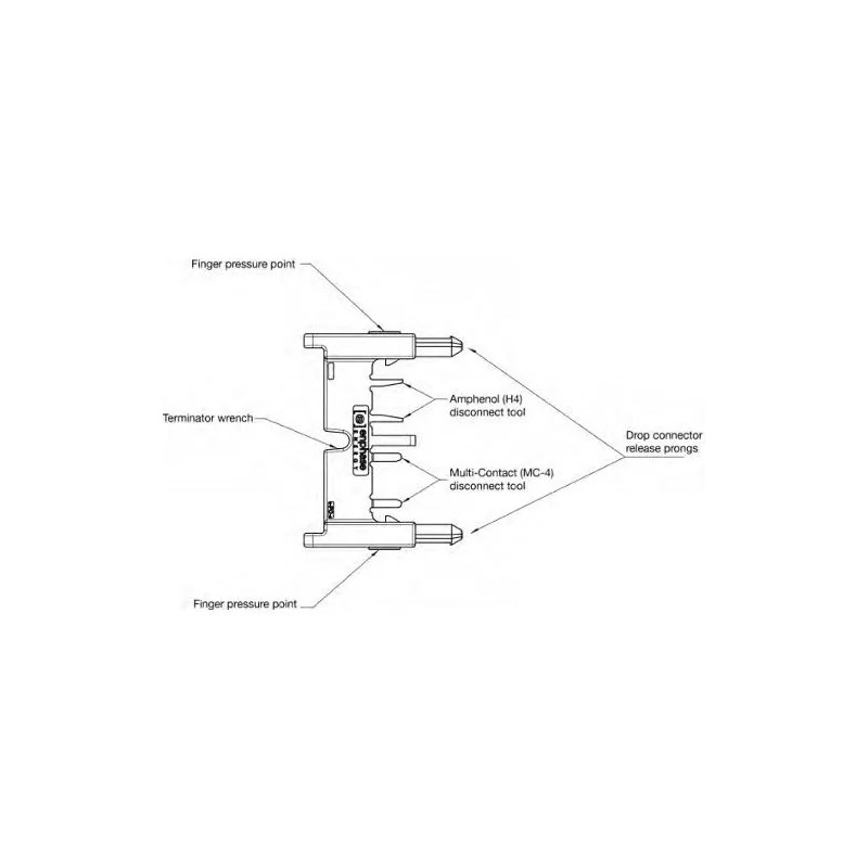 ENPHASE DISCONNECT TOOL FOR M215 / M250 Inverters & Seal
