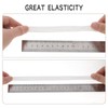 salbsever 10Yard Elastic Band for Sewing, 1/2 Inch White Width