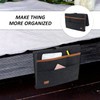 DUINIU 1 Piece Felt Bedside Storage Bag, Bedside Organizer, Sofa