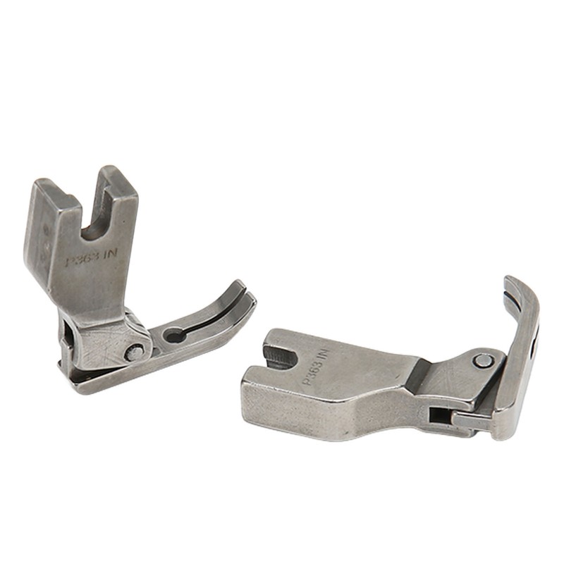 2pcs Flat Bed Sewing Machine Zipper Foot Professional Rust Prevention