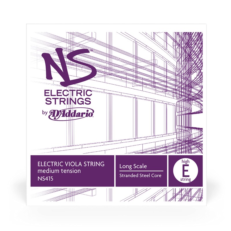 D'Addario Ns Electric Viola High E (NS415)