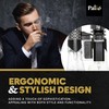 Palió Siena Single Jet-Flame Refillable Butane Torch Lighter, Clear |