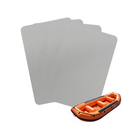 JEYORZY 4 Stücke Schlauchboot Reparaturset, PVC Kajak Reparatur Patches, Flicken Schlauchboot, 20x13cm, Wasserdichtes SUP Flickzeug Set für Kanu, Aufblasbare-Schlauchboot, Kajak, Schlauchboot