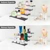 Acrylic Riser Display Stand, Black 4 Tier Cupcake Stand Display