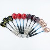 AIMALL 12PCS 23g Brass Tip Dart Flights Aluminum Barrel Nice
