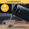 BOHOME Electric Kettle, 1.7L/1200W, Stainless Steel, Adjustable Temperature, Memory Function,